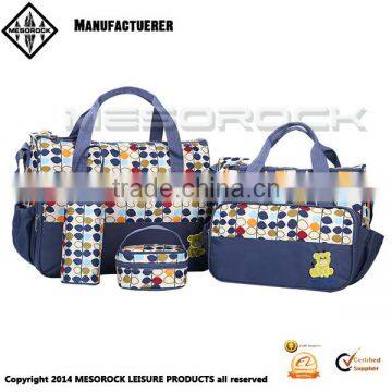 Hot Selling Wholesale 4pcs/set Mommy Bag Baby Diaper Bag photo-2