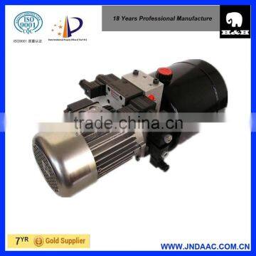 Popular 110v ac motor double acting hydraulic power pack unit