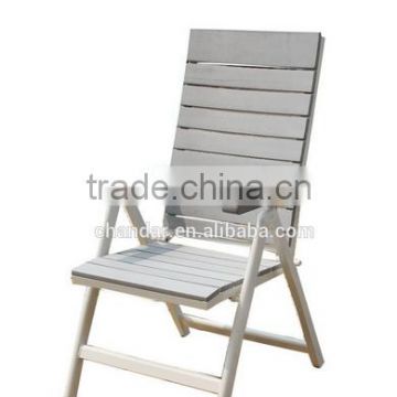 Outdoor aluminum polywood chair foldable chair furniture