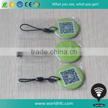 Printable HF NFC Epoxy Tag Accept QR Code Printing and URL Encoding photo-2