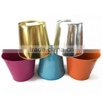 Mini tin bucket , tin pail ML-596 596A DIA 81/61X73MMH