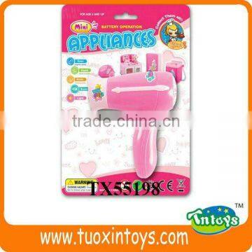 kids pretend toy mini hair drier