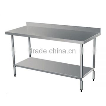 GRT - HLW2424SB Stainless steel worktable with splash back