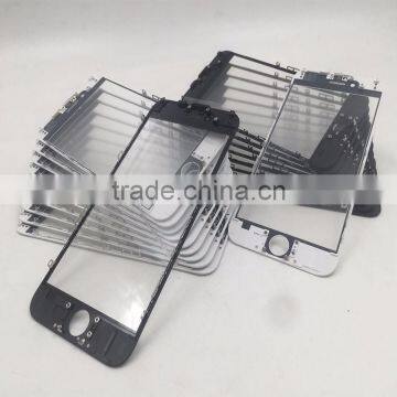 Best Quality for IPhone 6 6s 7 Front Glass With Cold Press Glue Frame and 250 u OCA Ear Mesh photo-4