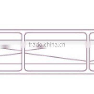 Haining Class A Transparent 12mm 6-wall Diamond Structure Polycarbonate Hollow Sheet 2100*5800mm photo-2