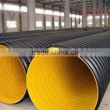 Corrugated Plastic Pipe Black photo-2