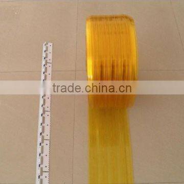 Yellow Orange Clear PVC Strip Door Curtain photo-2