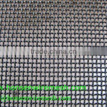 High Security Polyester Coated Black Color Alu-Gard Perforated Mesh Screens photo-2