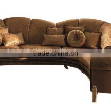 Elegant Living Room Wooden Brown Color Hand Carved TV Cabinet With Matching Display Cabinet/Storage Cabinet(MOQ=1 SET) photo-2