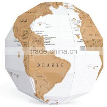CT-529 Globe Second Generation Globe DIY Vertical Group World Map Version photo-4