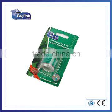 1 way water tap connector for hose reel connector/3/4 and 1/2 threaded tap connector