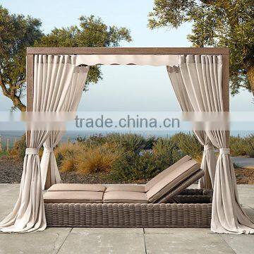 2017 Sigma Trade Assurance All Weather pe Rattan Tanning Poolside Sunbed photo-2