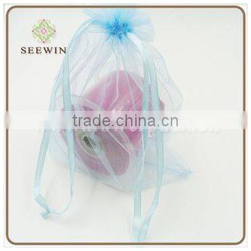 drawstring organza gift bags for packing cut flowers or snacks