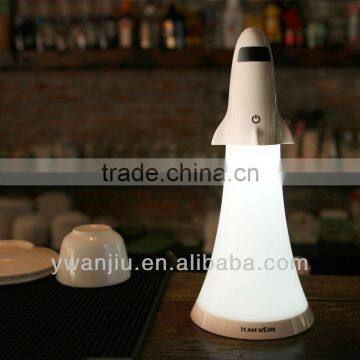 supply creative fashion LED Lamp+flashlight --White