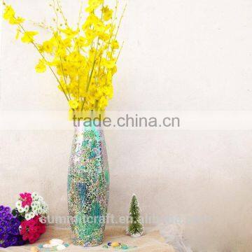 Home Goods Large Mosaic Floor Vases photo-2