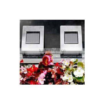 2-PC Super Bright Solar House Garden Doorway Fence Light photo-3