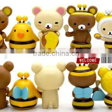 China wholesale pvc custom mini figurine PVC cartoon mini figurine for child PVC Mini Figurine