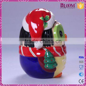 Cute Small Figurines Decoration Ceramic Coin Saving Box photo-4