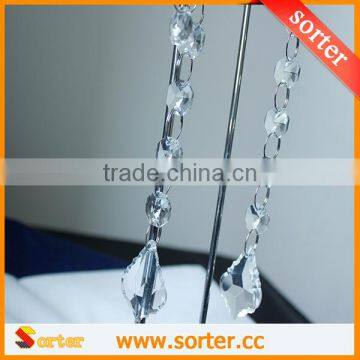 Octagon Beads String Glass Crystal Curtain photo-3