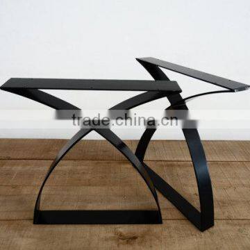 New Style 28 Inch Black Powder Coated Iron Display Table Leg photo-3