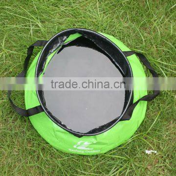 collapsible PVC water bucket for outdoor use with different size and shape