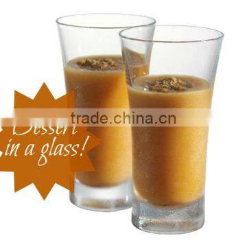 China Factory Frosted Popular Dessert Shot Glasses