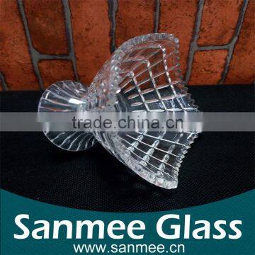 Small Size Custom Grid Ice Cream Glass Cups photo-2