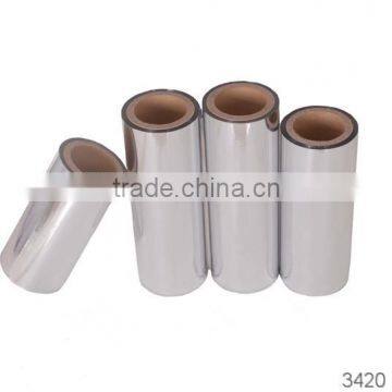 Hot sale cpp metalized twist film