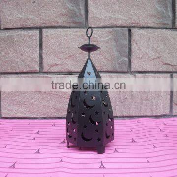 2017 Black Moroccan Vintage Style OEM Metal Lantern Candle Holders photo-6