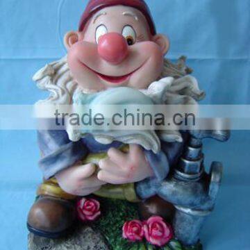 Lastest Resin Garden Decorative Gnome Garden Dwarf Statues Wholesale