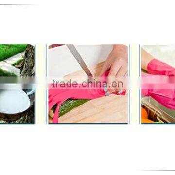 Pink Latex Household Gloves photo-4