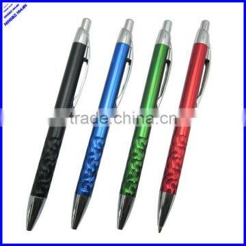 2013 new designer decorative aluminum barrel metal ballpoint pen