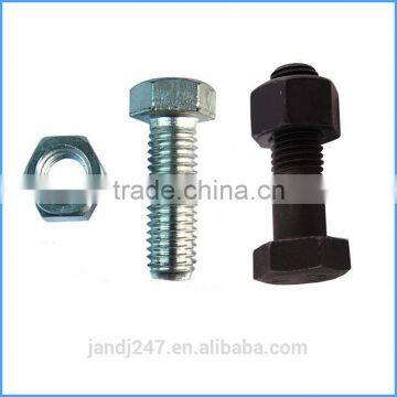 Fastener DIN931 8.8 Grade Black Hex Bolt and Nut photo-2