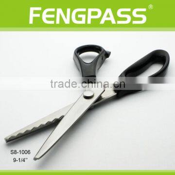 S8-1006 26.5cm 2Cr13 Stainless Steel Blade With PP+TPR Plastic Comfortable Handle Tailor Scissors photo-4