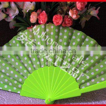 Promotional Dot Pattern Hand Fan photo-2