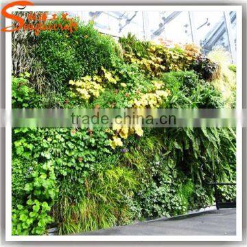 Factory price artificial plants wall plastic artificial green wall customized artificial grass wall