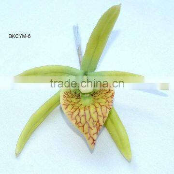 Fabric coated flower cymbidium orchid "BK-orchid"