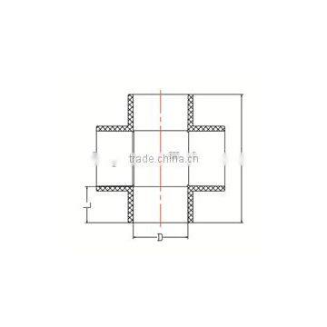 HIGH QUANLITY CROSS TEE OF PVC GB STANDARD PIPES & FITTINGS FOR WATER SUPPLY photo-2