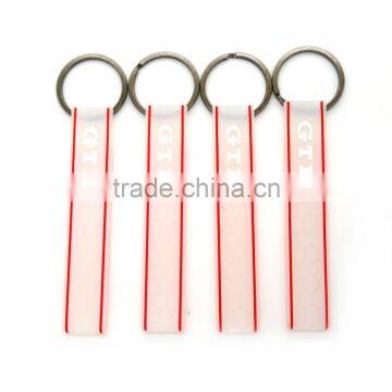 Promotional Gifts Wholesale Silicone GTI Keychain 3d Pvc Rubber Keychain Keyring photo-5