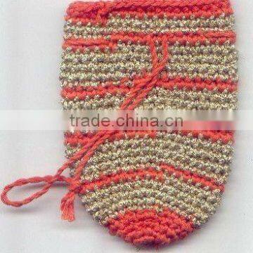 Crocheted Coin Bag CCB22