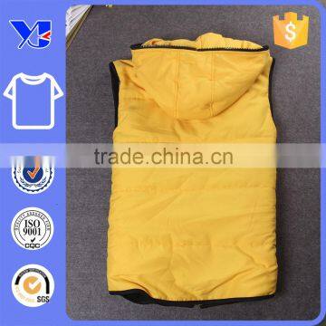 100% Cotton Jacket With Hood and Functional Side Pocket Hoodie Vest Coat photo-2