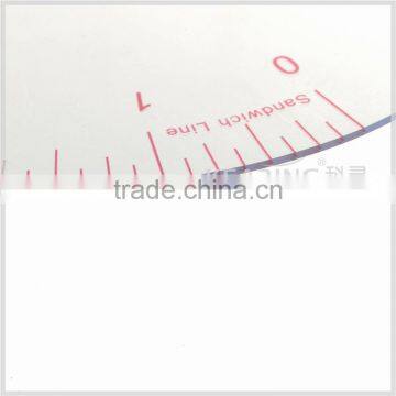 Kearing Plastic 12'' Vary Form Curve Ruler ( Sandwich Line ) for Fashion Design # 6112 photo-6