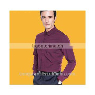 100% Cotton,Fashion,Business Men's Shirt BSRT0079 photo-2