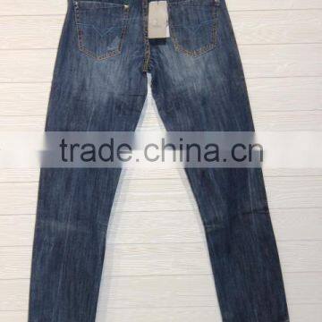 GZY Professional supplier pant denim jeans jeans wholesale china stock lot