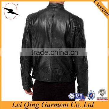 2017 Wholesale Fashional Man Genuine Leather Jacket photo-2