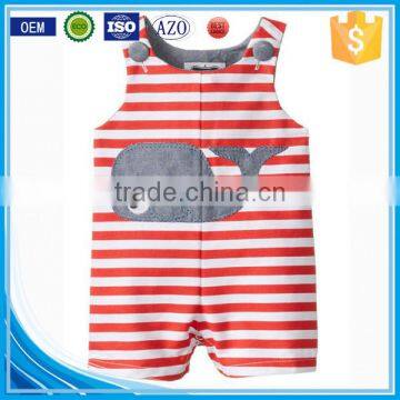 Applique summer wear sleeveless custom infant organic cotton newborn cheap wholesale used cute animal designer baby clothes