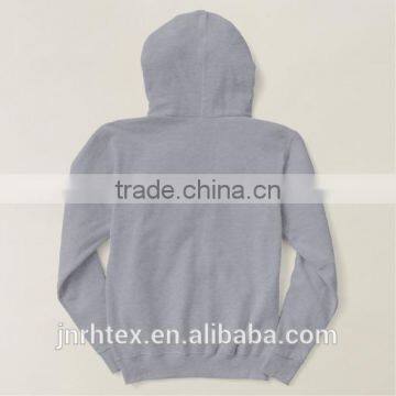 New Style Design Custom Print Solid Color Long Sleeve Hoodie Men photo-2