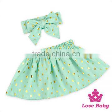 Activity Summer A-line Ruffle Baby Short Dress Sequin Clothing With Bow Headband Lovely Girl Skirt Clothing photo-3