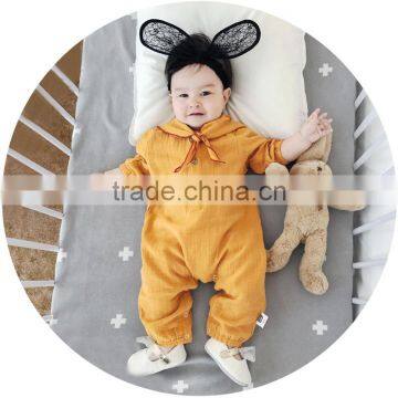 S17706A Cheap newborn baby long sleeve romper clothes