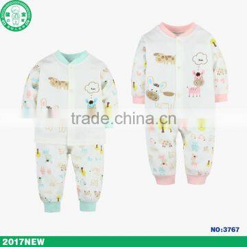 Autumn 0-18 months baby sleepsuit set Newborn baby clothing sets